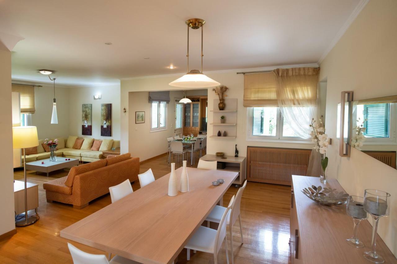 Violet Luxury Villa Kalligoni 外观 照片