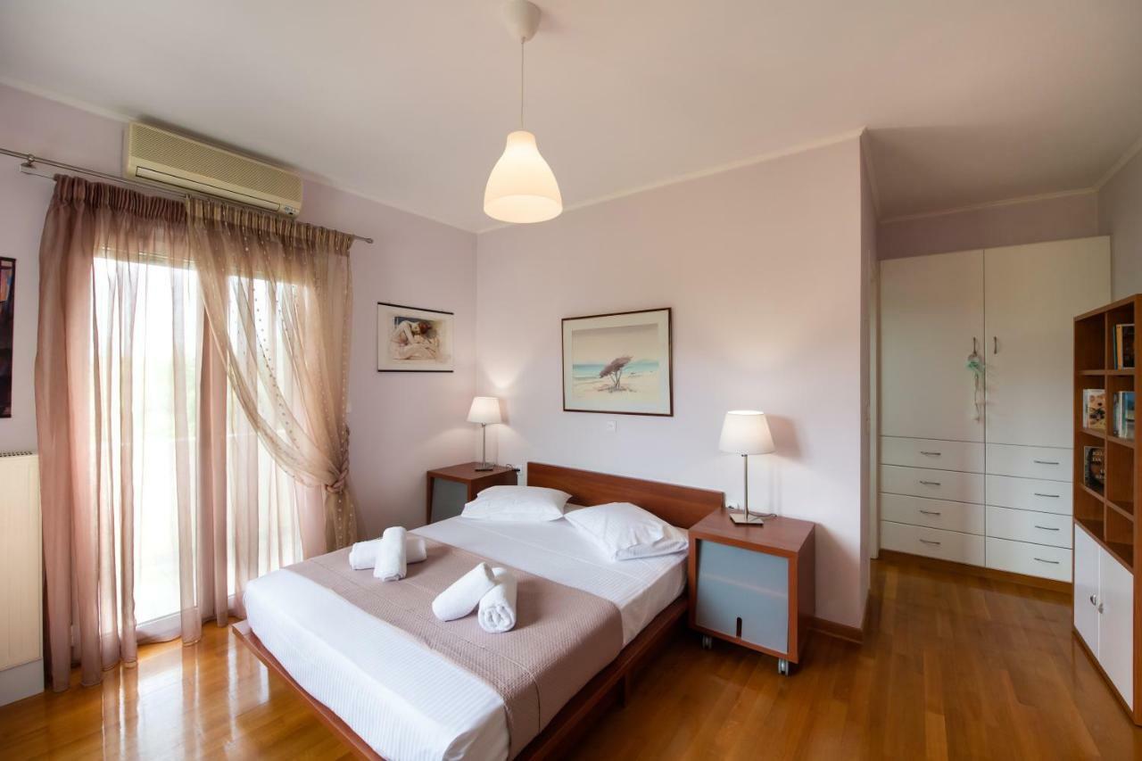 Violet Luxury Villa Kalligoni 外观 照片