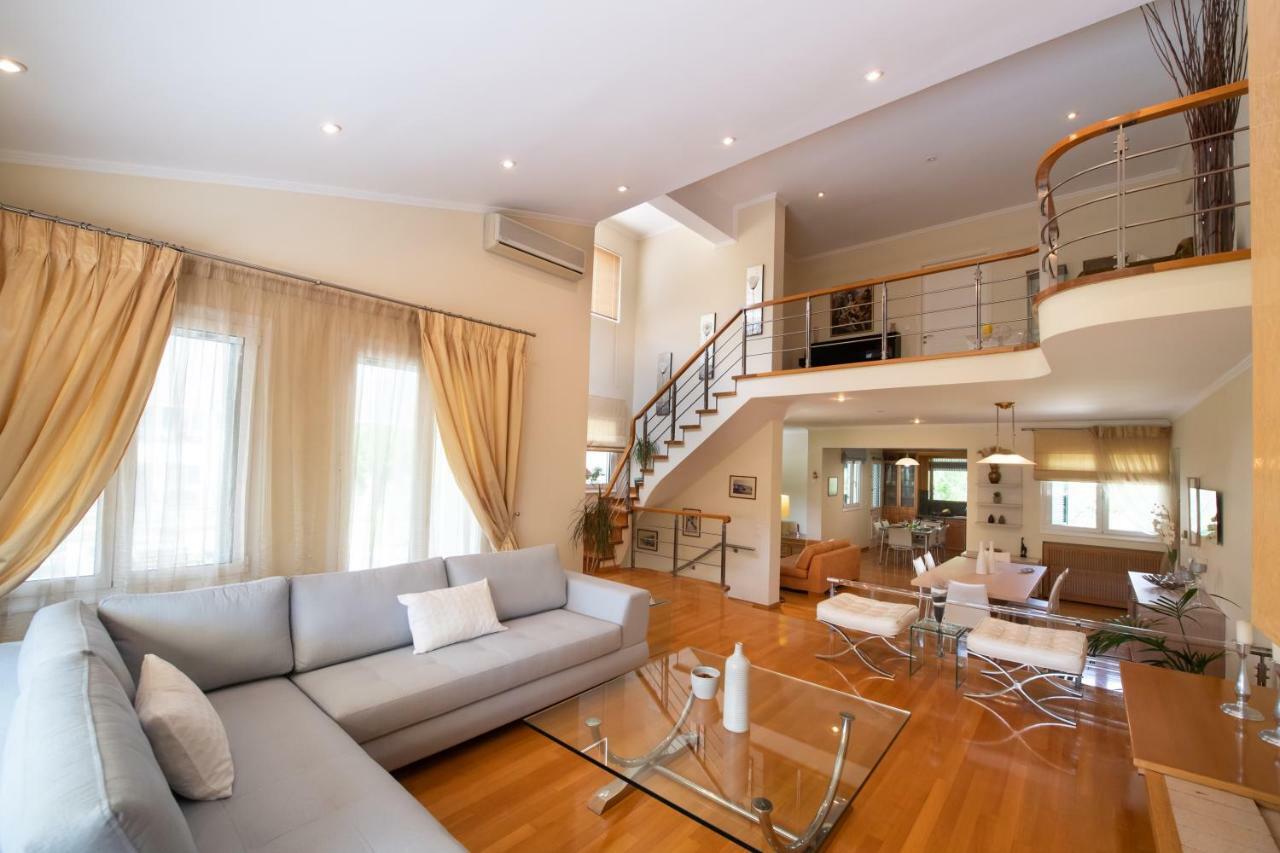 Violet Luxury Villa Kalligoni 外观 照片