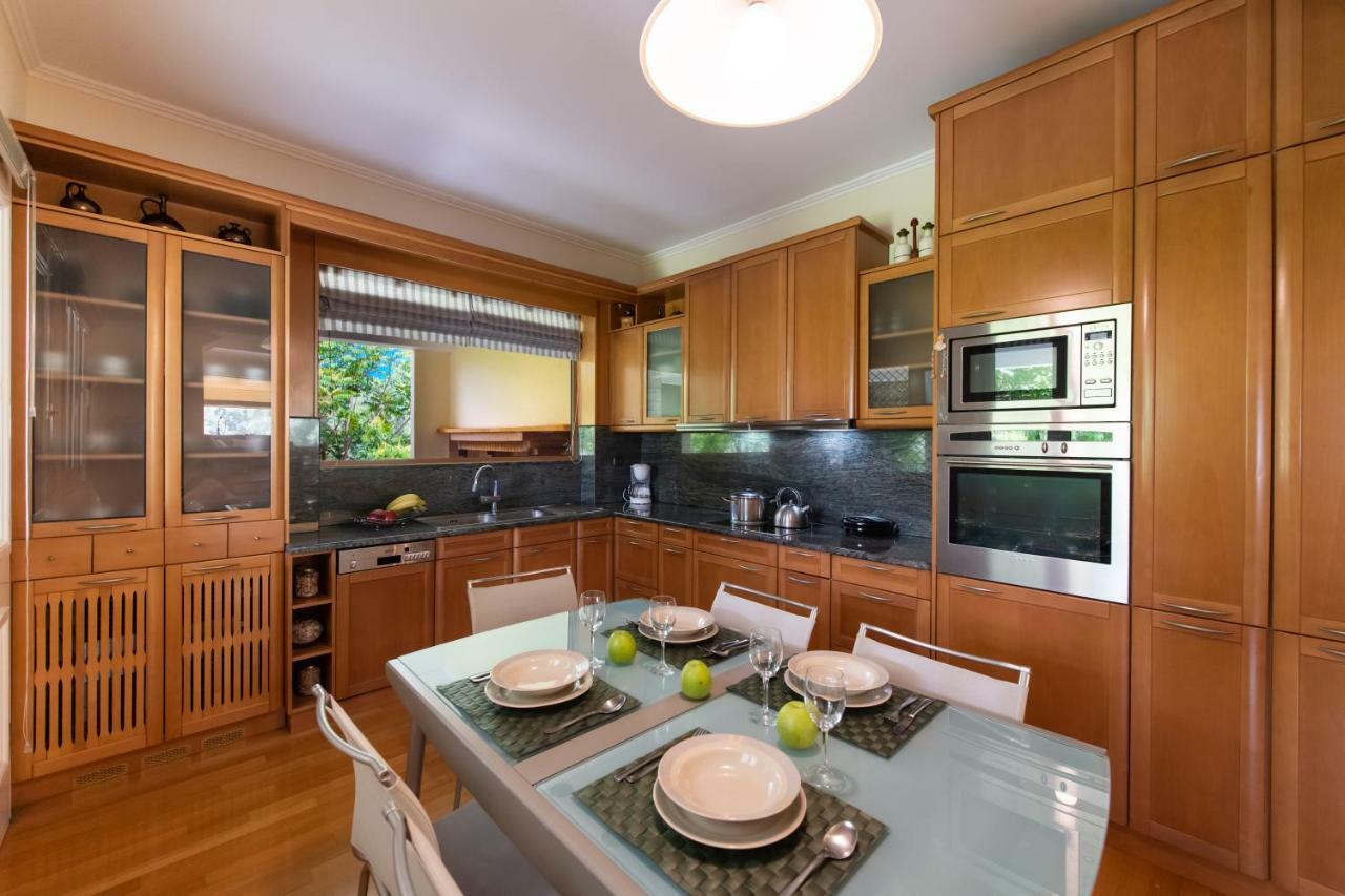 Violet Luxury Villa Kalligoni 外观 照片