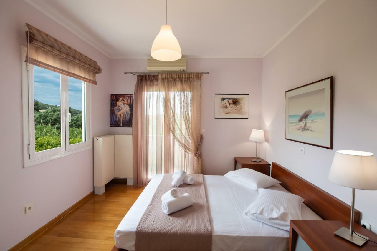 Violet Luxury Villa Kalligoni 外观 照片