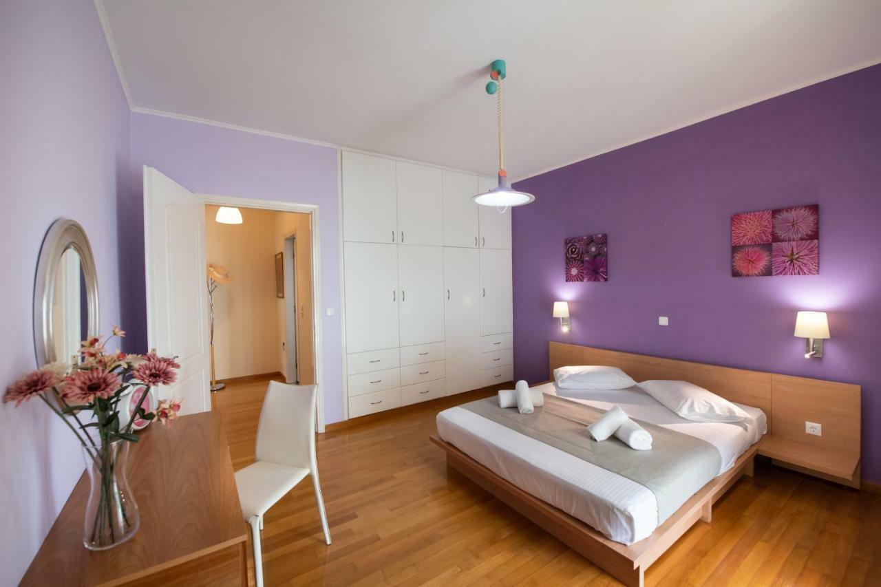 Violet Luxury Villa Kalligoni 外观 照片